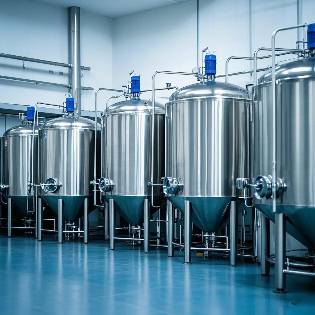 Píopa cruach dhosmálta le haghaidh innealra trealaimh brewing